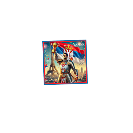 NOVAK OLYMPIC GAMES- Muška majica kratkih rukava