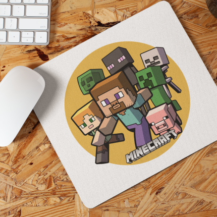 Minecraft krug - Podloga za miš