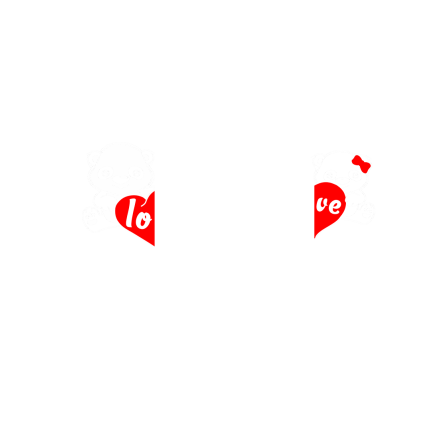 PANDA LOVES  - Dukserice za parove