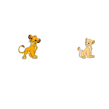 LION KING - Dukserice za parove