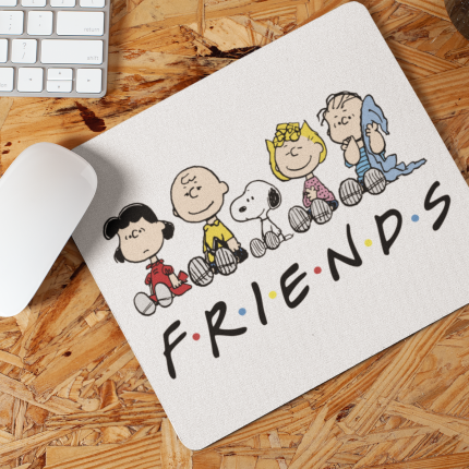 Snoopy Friends - Podloga za miš