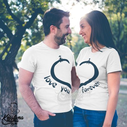 Majice za parove - LOVE YOU/FOREVER