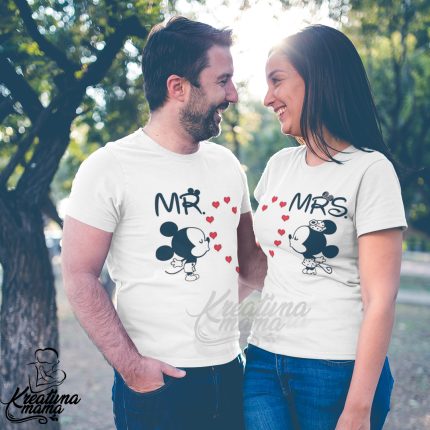 Majice za parove - MR/MRS
