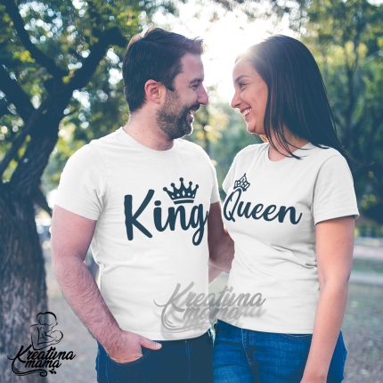 Majice za parove - KING/QUEEN