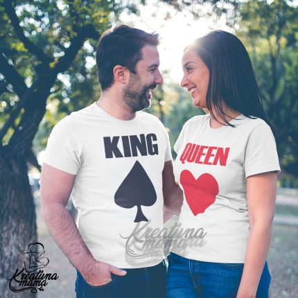 Majice za parove - KING/QUEEN