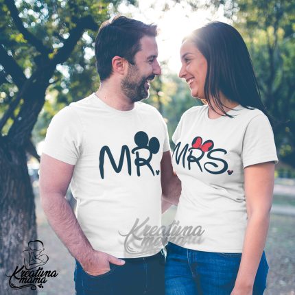 Majice za parove - MR/MRS